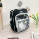 Student Pain Bag Korean Version Of The School Style Funny Personality Transparent Schoolbag
