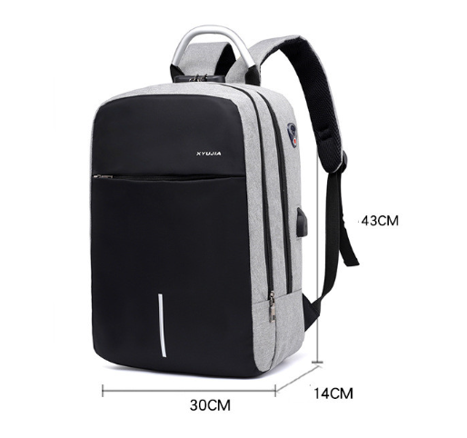 Trendy Schoolbag British Business Backpack Men's Casual Outdoor