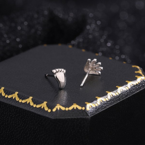 Women's Simple Ankle Stud Earrings